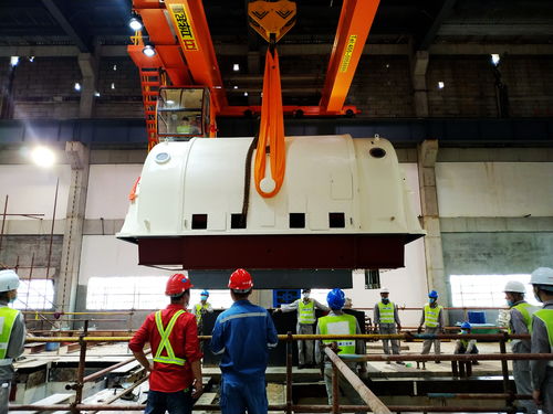 中電江門天然氣分布式能源站項(xiàng)目取得關(guān)鍵進(jìn)展 1號(hào)汽輪發(fā)電機(jī)定子成功就位
